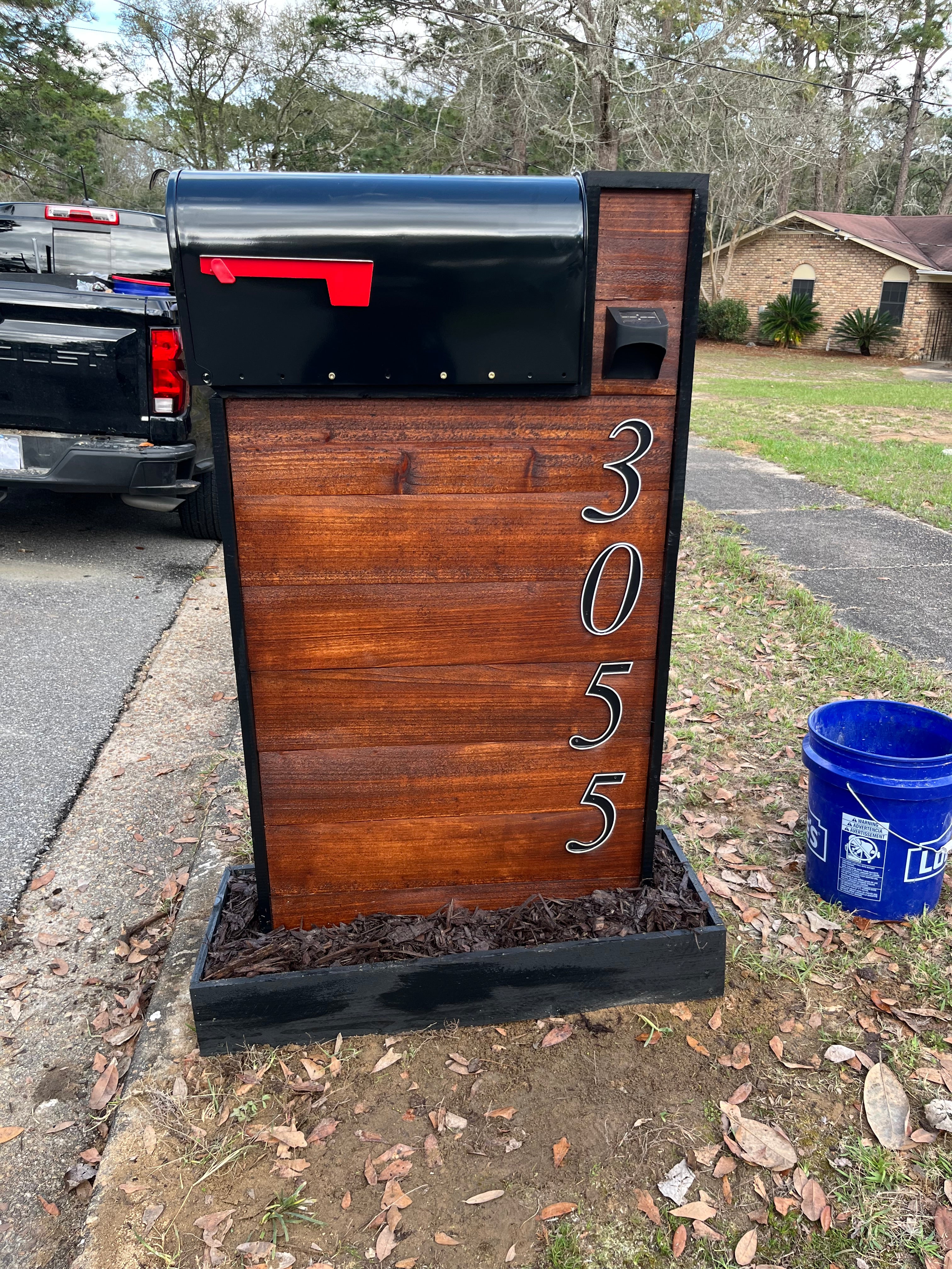 The Large Cedar Box- Canyon Brown